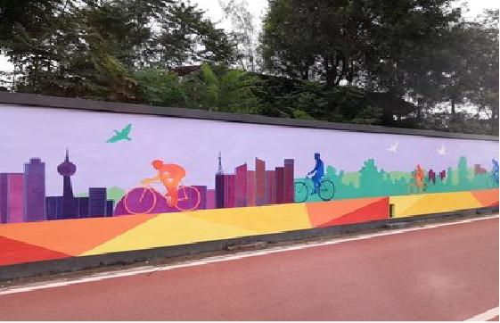 南京墙体彩绘-围墙