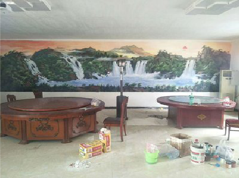 南京墙绘-写实风景