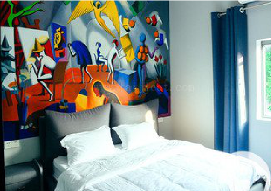 南京对于酒店的墙体彩绘而言更注重哪些方面？