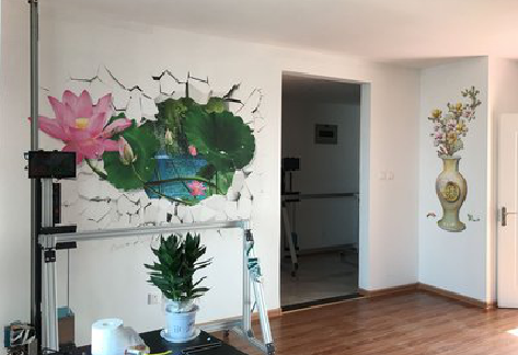 南京墙体彩绘相比墙纸的优势。