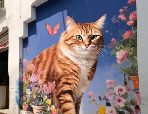 南京自己绘制有个性的手绘墙